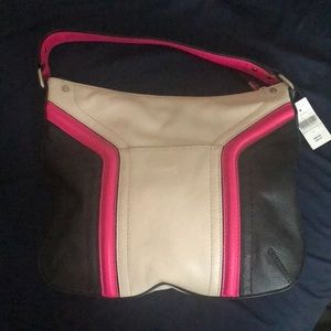 New with tags Milly black, white and beige handbag